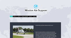 Desktop Screenshot of missionairsupport.com